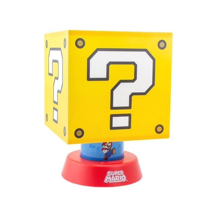 paladone lampara paladone super mario icon caja sorpresa