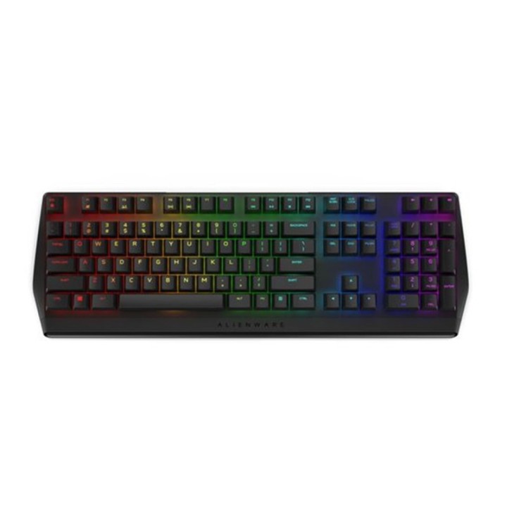 dell teclado dell alienware gaming aw410k   ww usb ingles
