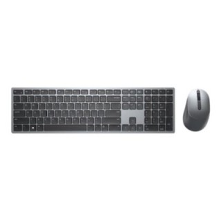 dell kit teclado + mouse raton dell premier multi   device km7321w wireles inalambrico gris titanio