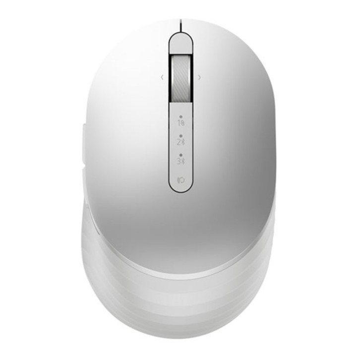 dell mouse raton dell ms7421w optico 7 botones 1600ppp wireless inalambrico plateado platino
