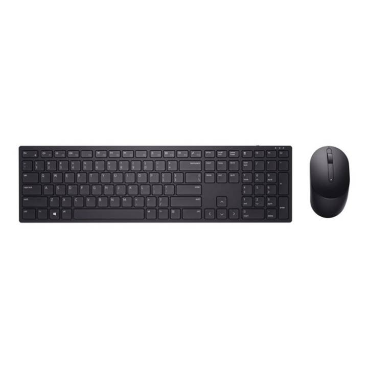 dell kit teclado + mouse raton dell pro km5221w wireless inalambrico negro