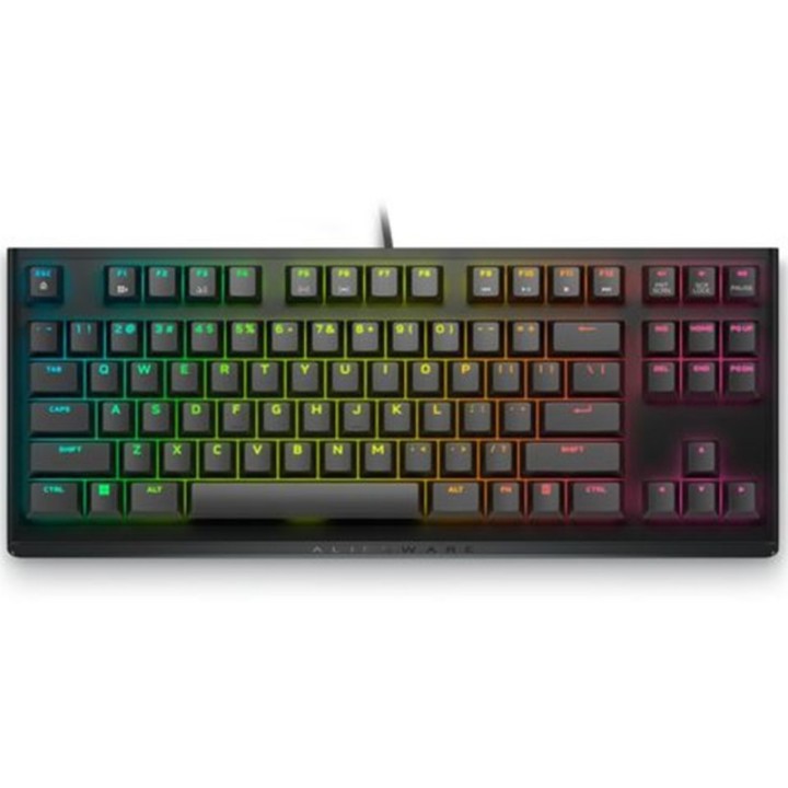 dell teclado dell alienware gaming aw420k usb ingles