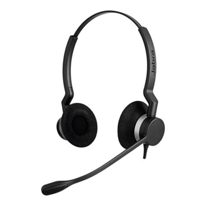jabra auriculares jabra biz 2300 qd duo