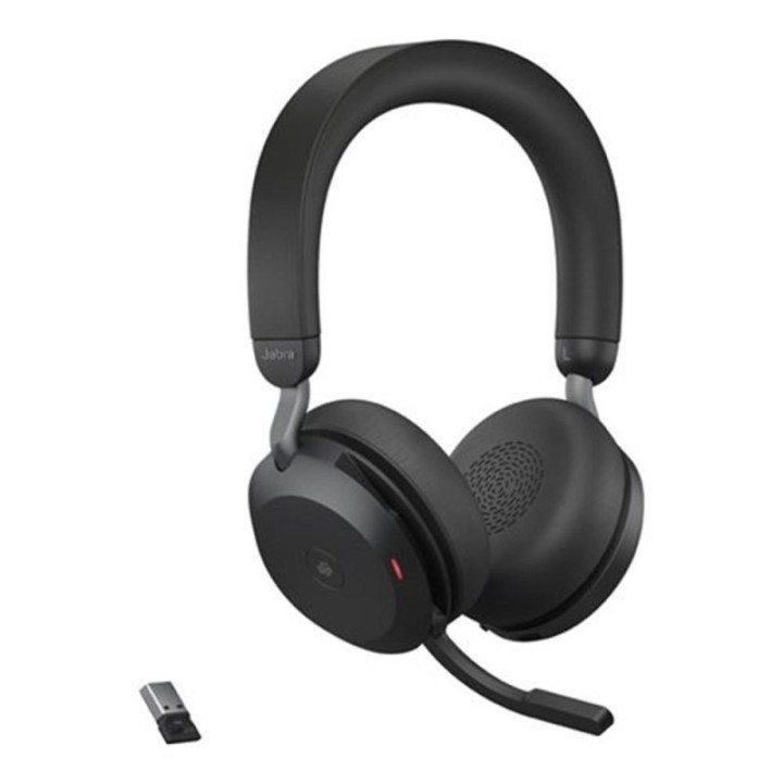 jabra auriculares jabra evolve2 75 ms stereo inalambrico negro