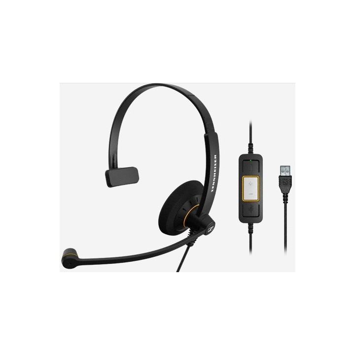 epos sennheiser auriculares micro epos sennheiser sc 30 usb ml cableado   monoaural   cancelacion de