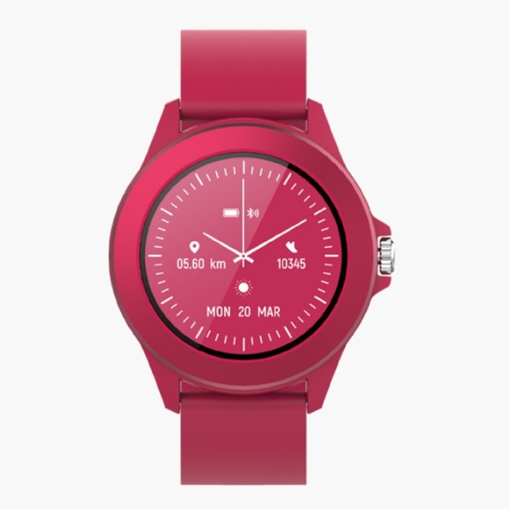 forever reloj smartwatch forever colorum cw   300 color magenta