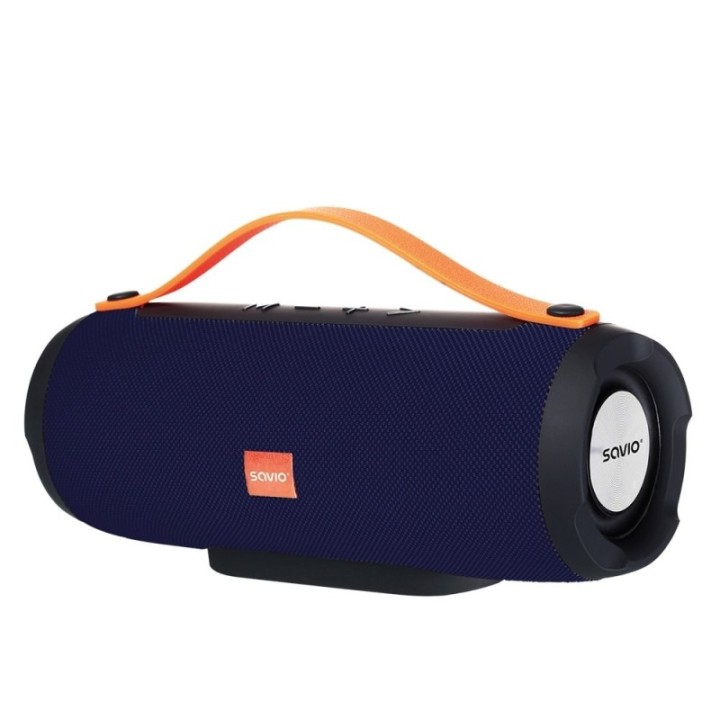 altavoz portatil bluetooth 10w azul savio bs 021 25w modos usb sd aux autonomia 7h