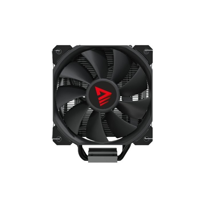 disipador cpu 125w savio frost x2 black ventilador 120mm multisocket 1800 rpm