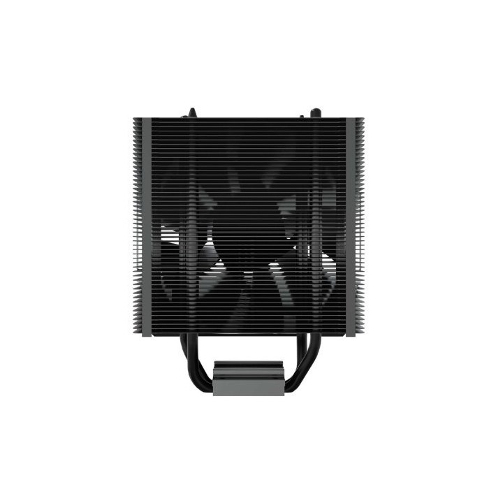 disipador cpu 125w savio frost x2 black ventilador 120mm multisocket 1800 rpm