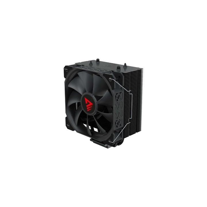disipador cpu 125w savio frost x2 black ventilador 120mm multisocket 1800 rpm