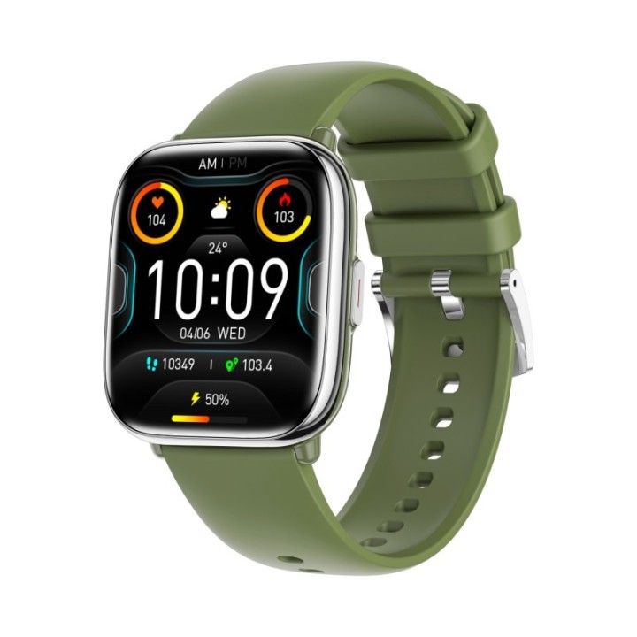 myphone reloj smartwatch myphone pastel silver green