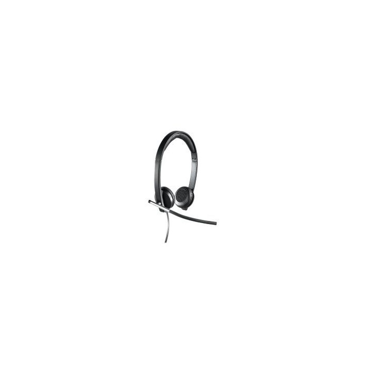 logitech auriculares con microfono logitech headset h650e stereo