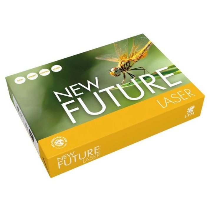 caja 5 paq. 500h papel new future a4 80gr