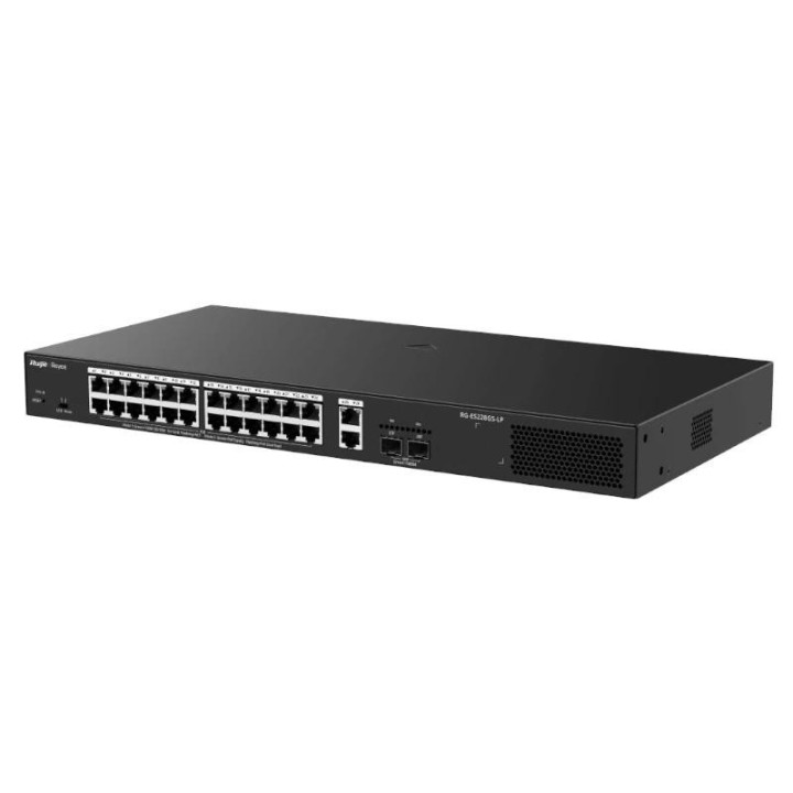 reyee es228gs lp switch 26xgbe  24 poe  250w 2xsfp