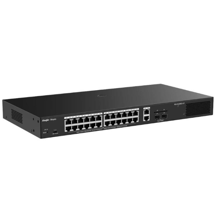 reyee es228gs lp switch 26xgbe  24 poe  250w 2xsfp
