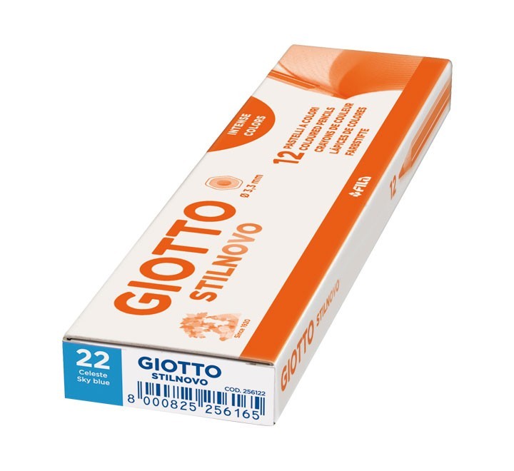 c.12u lapices giotto stilnovo az. cel. 256122