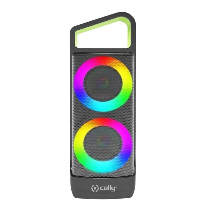 celly altavoz inalambrico rgb 10w