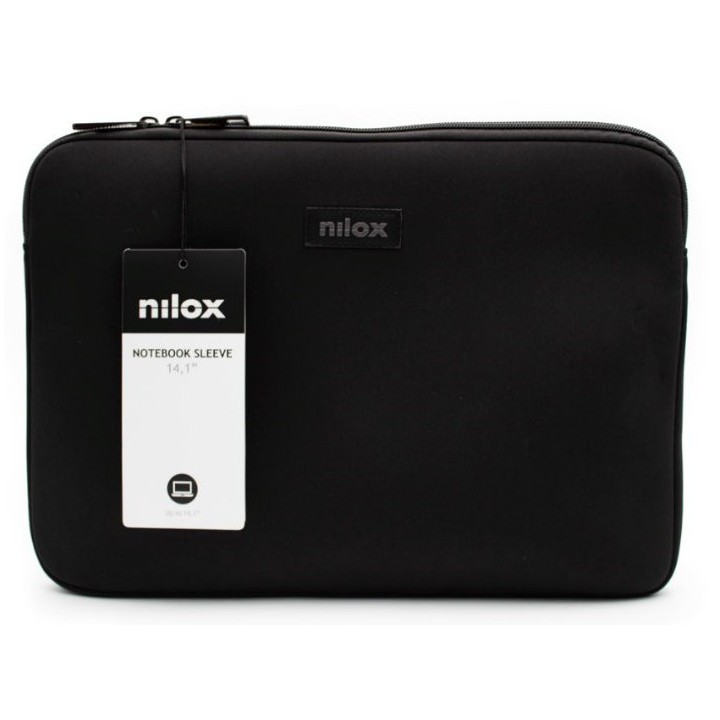 nilox funda nilox para portatil 14.1 pulgadas negro