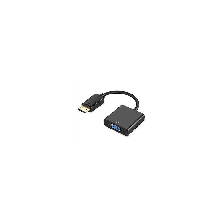 ewent cable adaptador ewent display port macho a vga hembra 0.15m