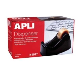 portarrollos cinta adhesiva apli 33m 14017