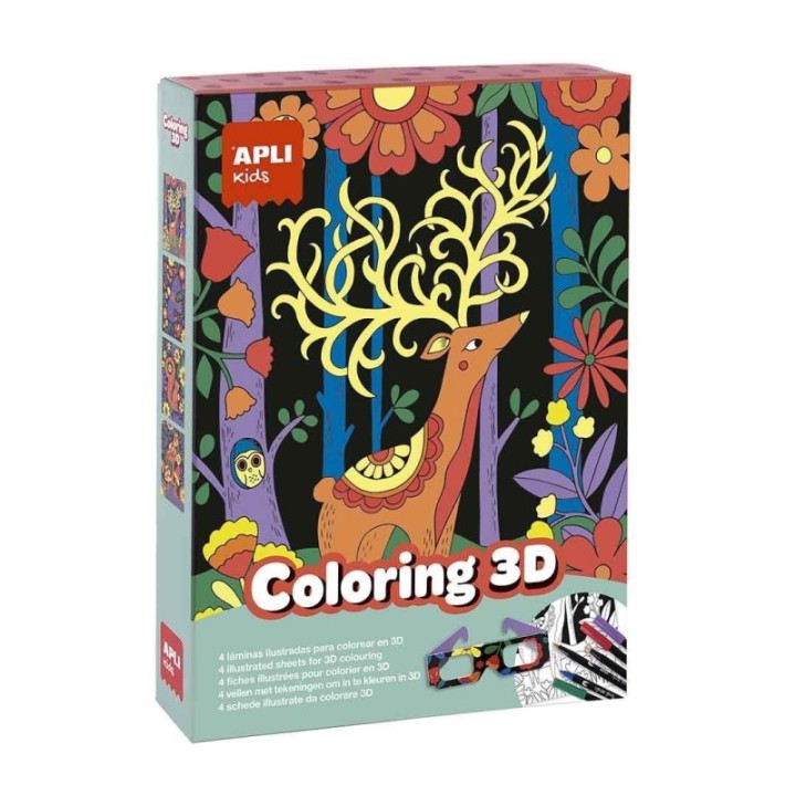 juego colorear apli kids coloring 3d