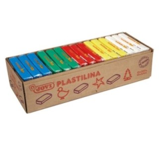 bandeja plastilina jovi 3px5col. 350g std 72b