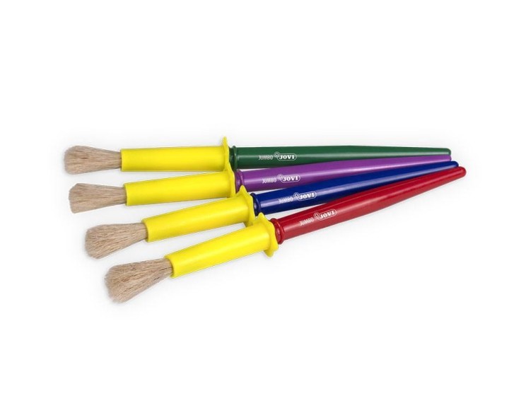 bote 20 pinceles escolares jovi 806 medianos