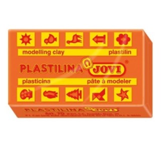 pastilla plastilina jovi 50g naranja 7004