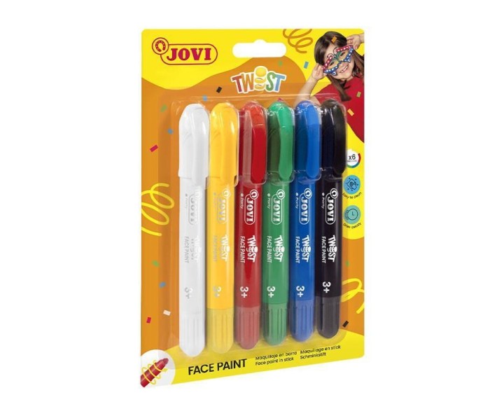 set 6 sticks maquillaje jovi twist face 191 stdo