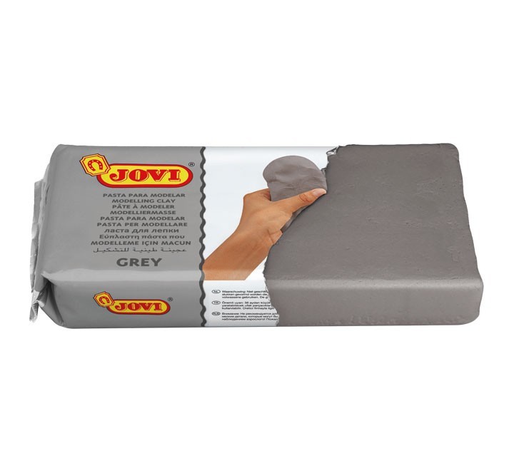 pasta para modelar 1000g gris jovi 86g