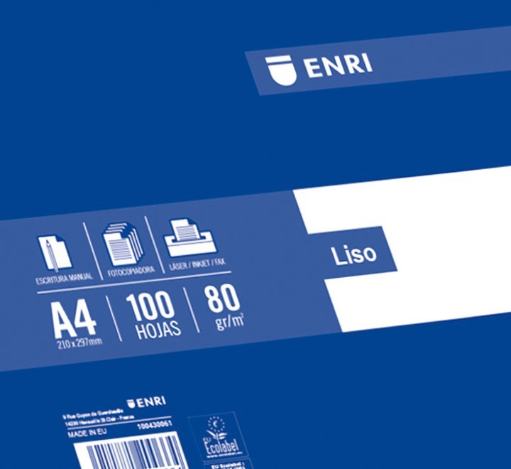 resmilleria enri 100h a4 80g liso