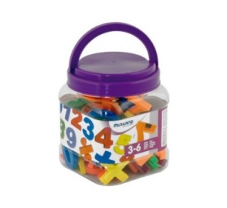 b.68un numero magneticos jumbo 45mm miniland 97923