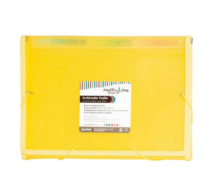 carp. clasif grafoplas multiline 13div pp fo amar