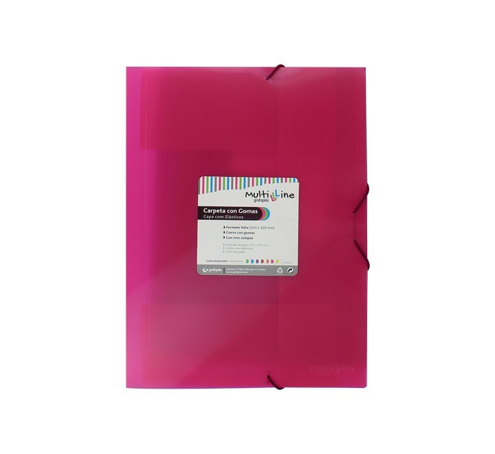 pack 6 carp. grafoplas fo c/solap+gom rosa