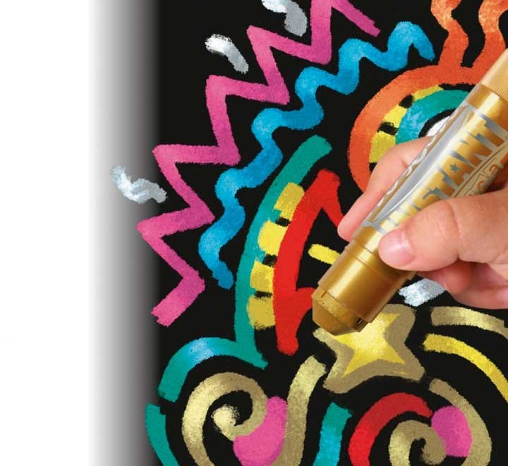 est. 12 tempera solida playcolor metal 10gr oro