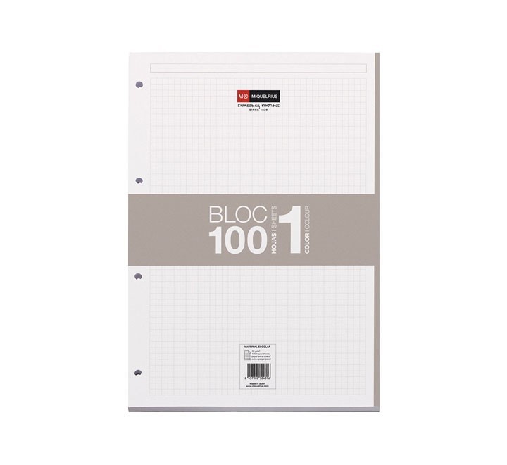 rec. 100h. miquelrius  a4 cuadricula gris