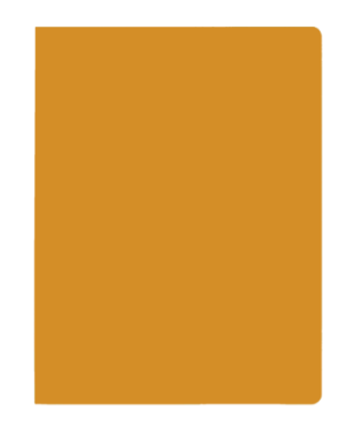 c.50 subcarpeta elba a4 185gr semi int. naran