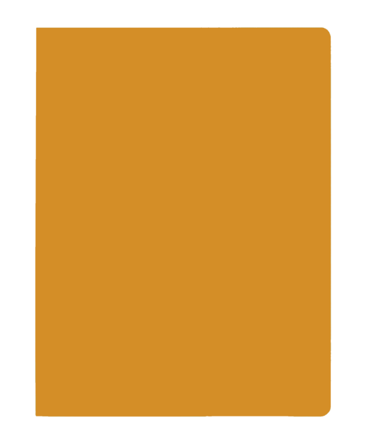 c.50 subcarpeta elba a4 185gr semi int. naran