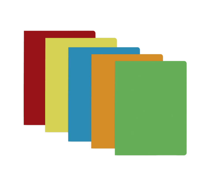 c.50 subcarpeta elba a4 185gr semi int. verde