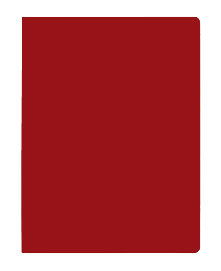 c.50 subcarpeta elba a4 185gr semi int. rojo