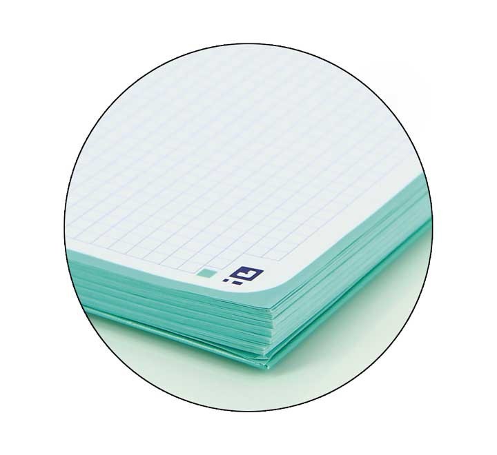 desc.  rec. oxford a4 80h 5x5 verde menta