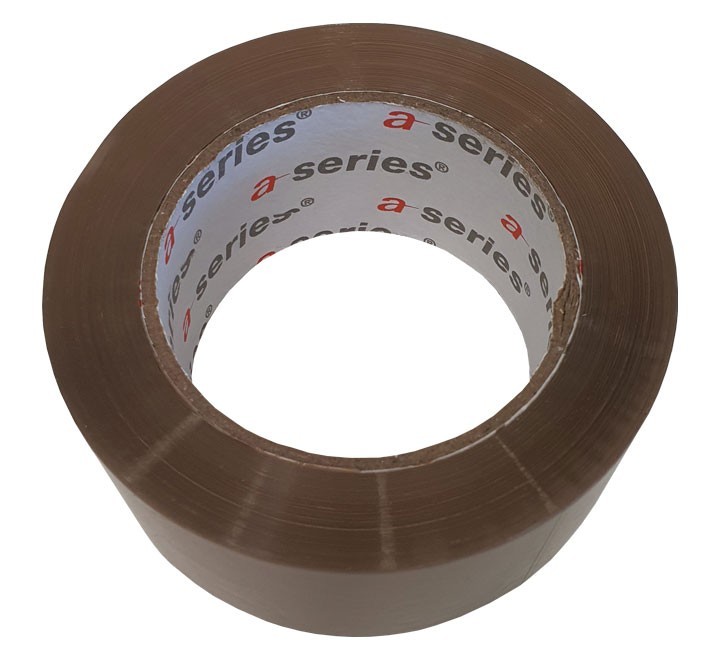 rollo precinto pp 48mmx132m marron