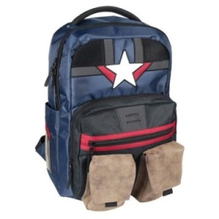 cerda mochila casual cerda marvel capitan america vengadores multicolor 48 cm