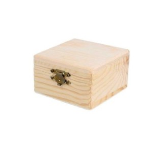 caja madera pino innspiro cuad. 8.5x8.5x5cm