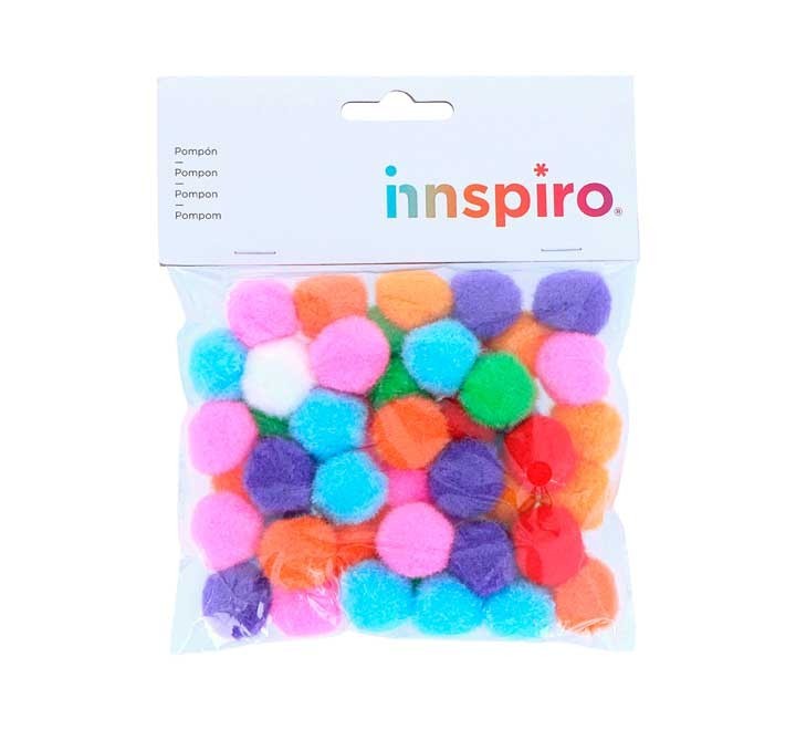 b. 50 pompones innspiro pp 25mm stdo