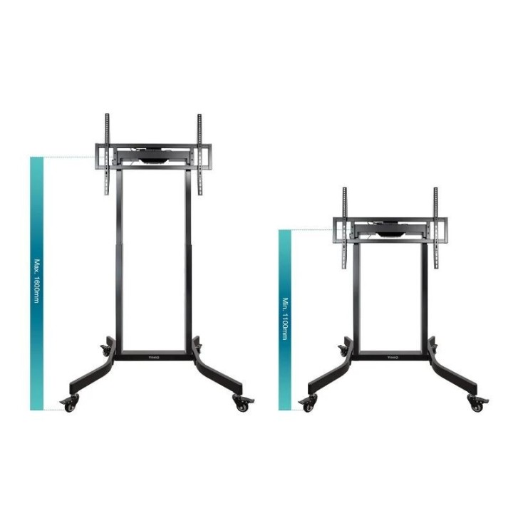 tooq soporte suelo ruedas el?ctrico lux 55 100