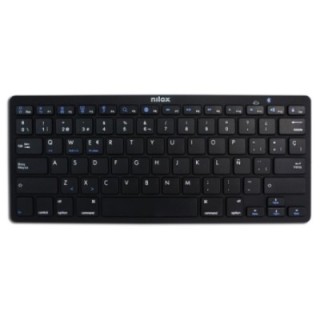 nilox teclado nilox nxkb01b bluetooh negro