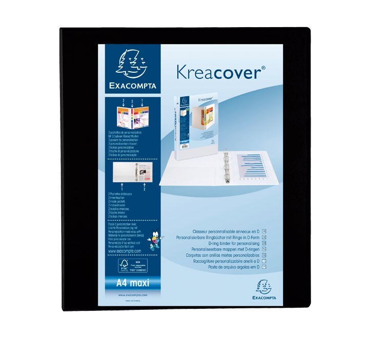 carp. canguro exacompta 4 40mm a4 krea cover ng