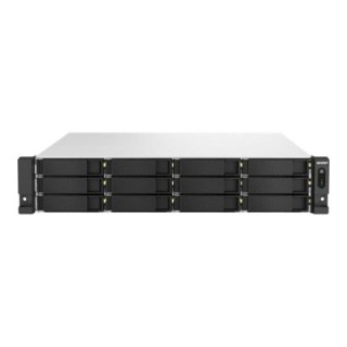 qnap servidor nas qnap ts   h1887xu   rp   e2336   32g 18 bahias 2u rack