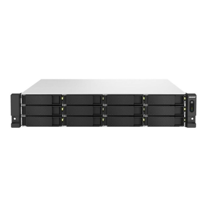 qnap servidor nas qnap ts   h1887xu   rp   e2336   32g 18 bahias 2u rack